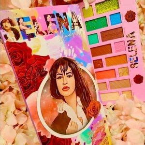 selena quintanilla makeup palette book.